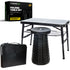 Folding Camping Table & Stool Set