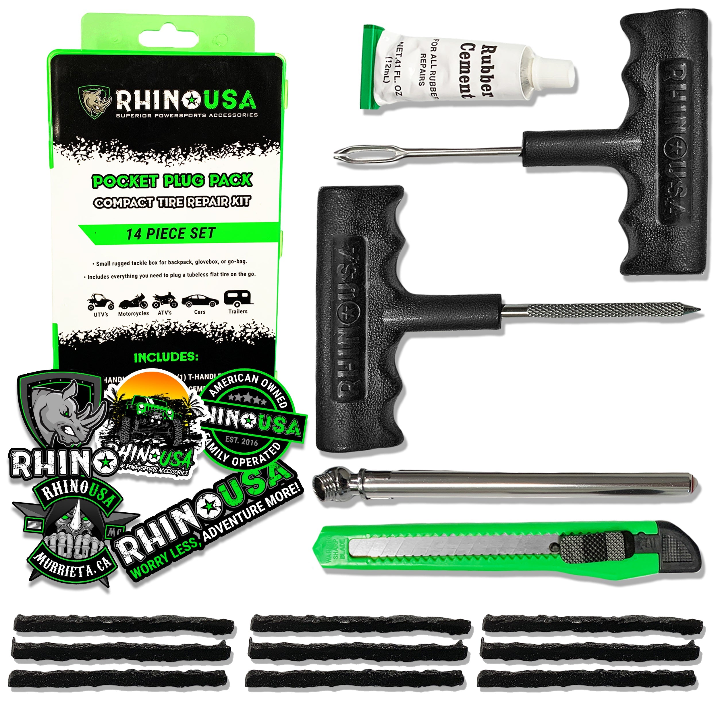 SXS / UTV / ATV Pro Kit Recovery Rhino USA 